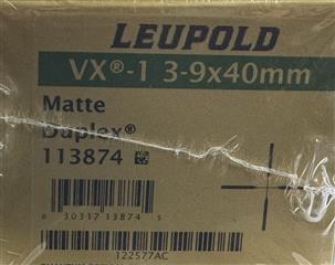 LEUPOLD VX-I SCOPE IOB 3-9X40MM NEW